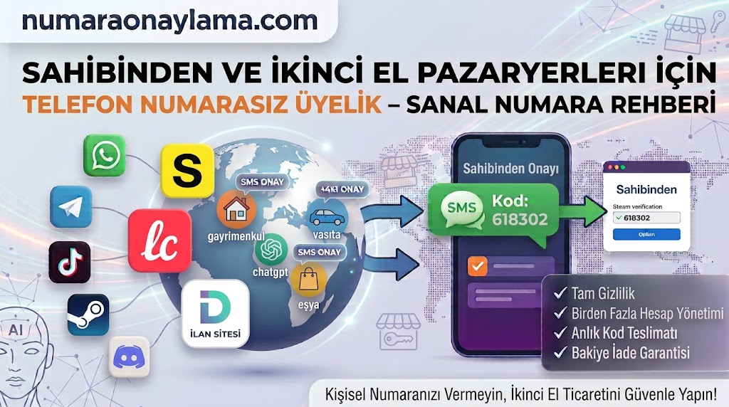 Trendyol & Hepsiburada Sanal Numara Alma 2026 - SMS Onay | NumaraOnaylama